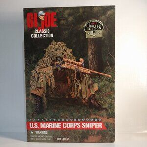 GI Joe Classic Collection U.S. Marine Corps Sniper, Limited Edition 1997 NIB